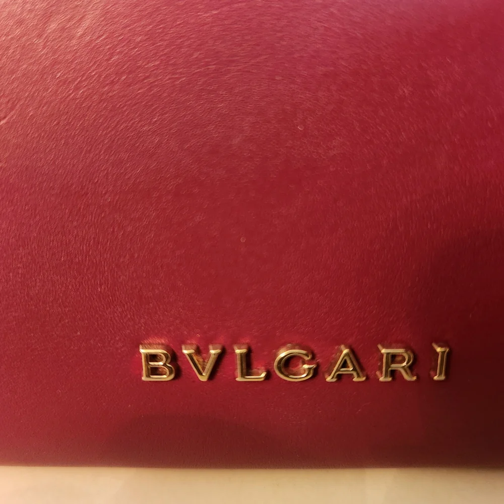 Bulgari Magenta Shoulder Bag with Iconic Clasp